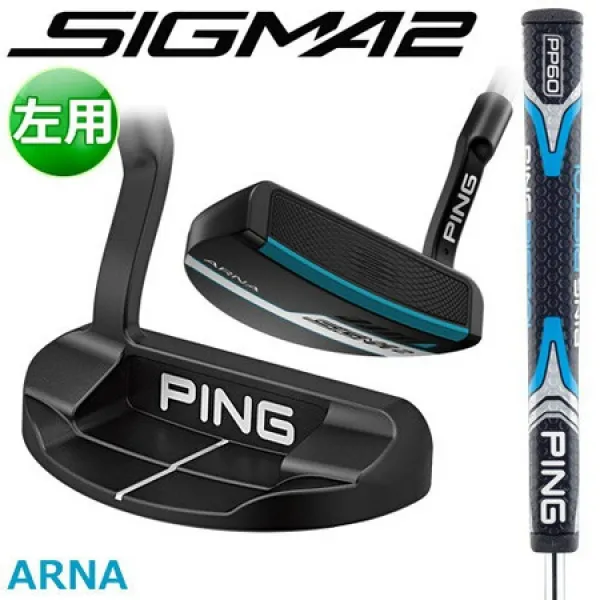 PING [핑] SIGMA2 [시그마2] ARNA [아나] 좌용 퍼터 스텔스 마무리 길이 조정 기무능함 PP60그립 [일본 정, 상세 설명 참조2