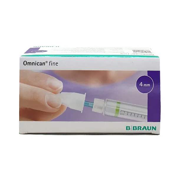 B.BRAUN 비브라운 옴니칸 펜니들 인슐린 주사바늘31G 4mm(100개) 멸균침, 1개