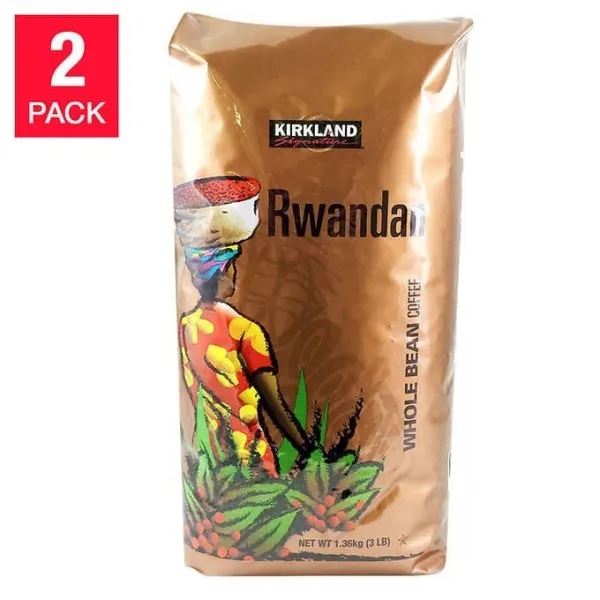 Kirkland Signature Rwandan Coffee 커클랜드 르완다 원두커피 1.36kg x 2팩, 단일상품, 단일상품