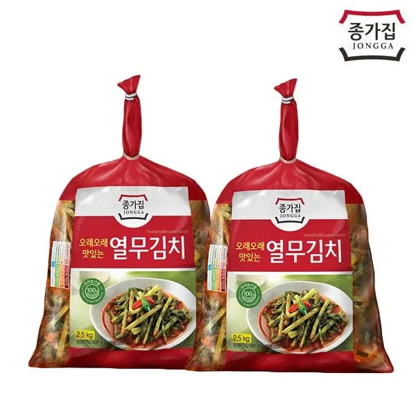 (세트)열무김치2.5kg+2.5kg/ 갓담은 생김치 발송, 2.5kg, 상세 설명 참조, 상세 설명 참조, 2