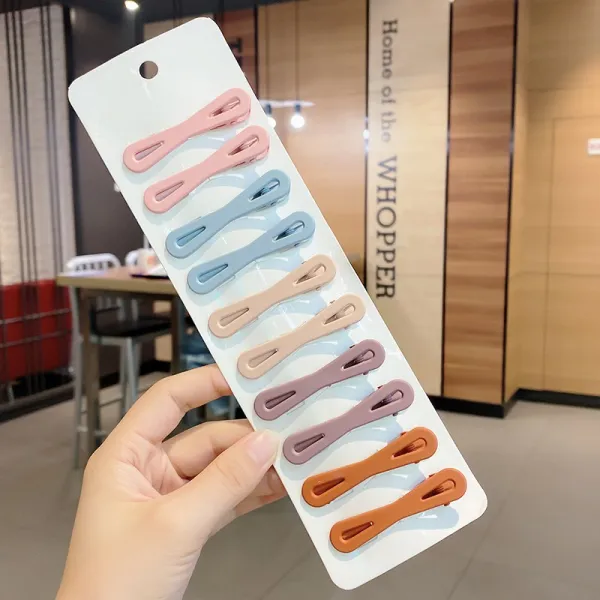 고정집게핀 앞머리 머리집게 인싸템 부스지다 헤어액세서리 모란디 계 자동핀 일자 여성 2851745159