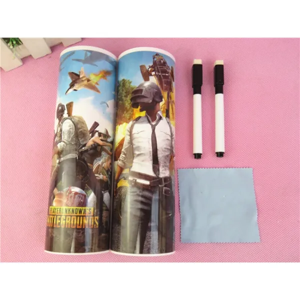 소리 후 딱 손 왕 홍 심 플 필통 필통 필통 필통 남녀 학생 다기 능 절명 하 게 생존 21cm 에 펜 + 천 두 개, 상세페이지 참조