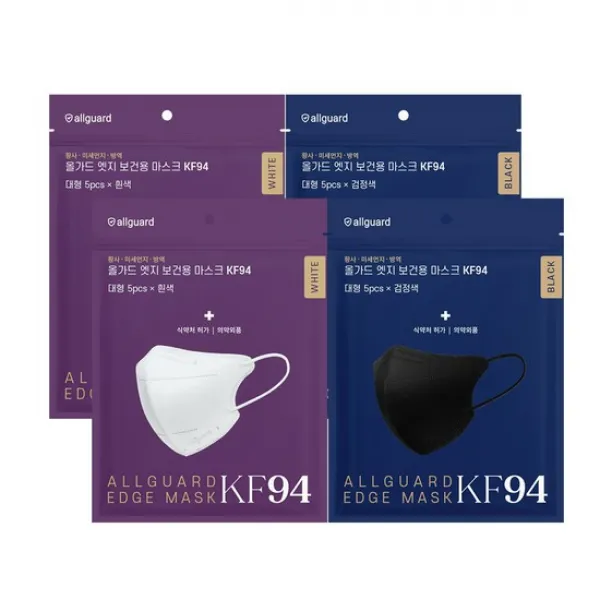 올가드 엣지 KF94 새부리형 마스크 대형 5매입