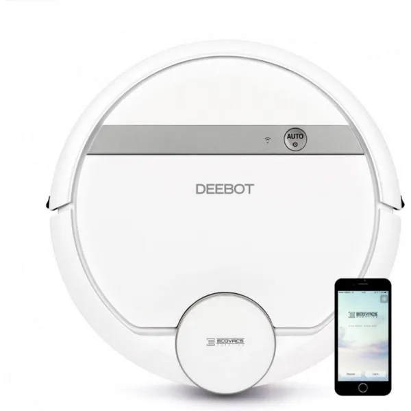 [110볼트] - Ecovacs Deebot 907 Smart Robot Vacuum 카펫 맨바닥 펫 헤어 + 매핑 기술 고흡수 파워 WiFi 알렉사 구글, 단일옵션
