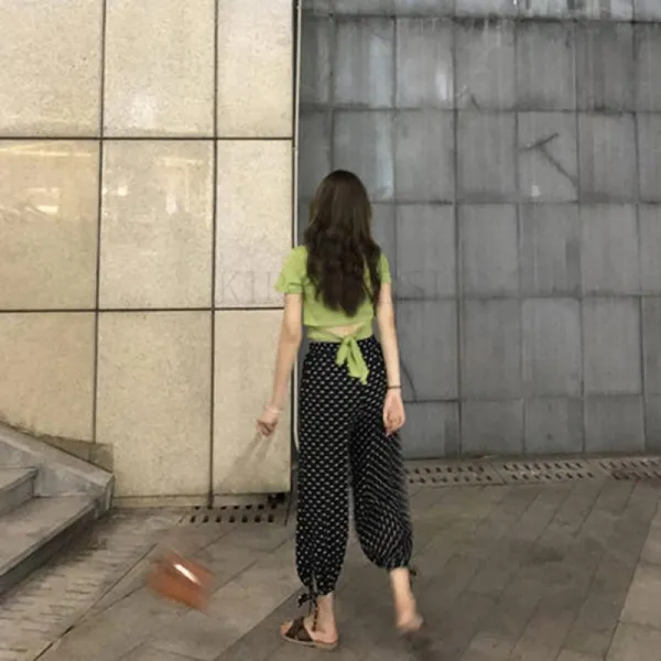Kirahosi 골드문 여성 여름 운동복 상하 세트 캐주얼 P 4 Ixl0g5