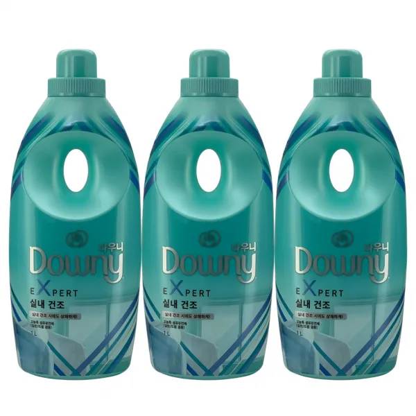 다우니 엑스퍼트 실내건조 1l 3개