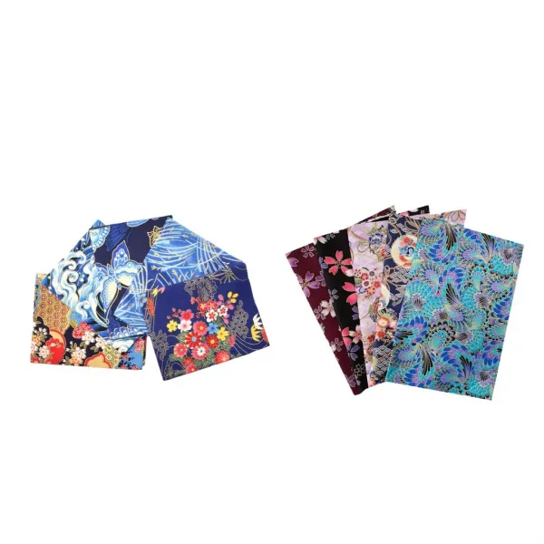 Royalways 10pcs면 Patchworks 꽃 직물 꿰매기, 다색