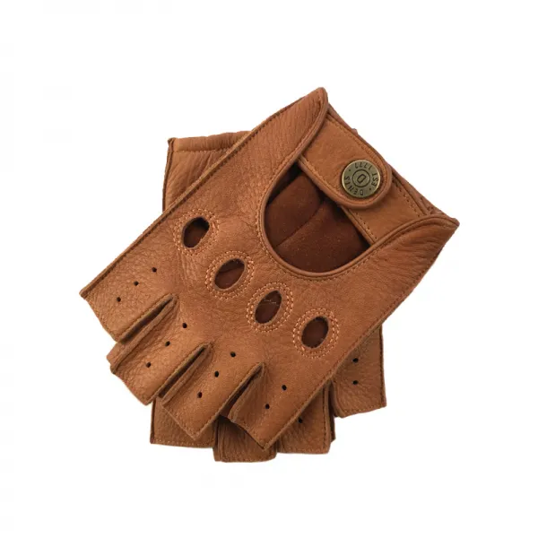 남성가죽장갑 Dents남성 사슴가죽 운전 반손가락자갑 싱글가죽 안감없음 가죽장갑 현물