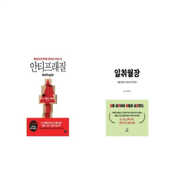 안티프래질 Antifragile + 일취월장 [세트상품]