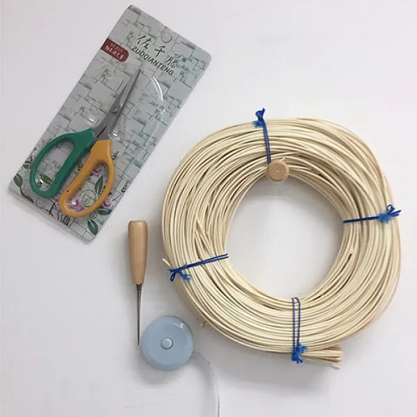 라탄바구니 만들기 입문자 초보 키트DIY 환심 등공예 라탄재료