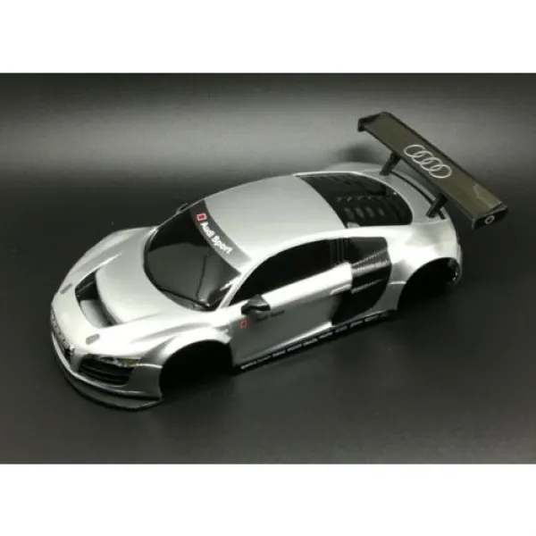 [해외] MINIQMINID 수정 적용 AUDI R 8 선체 110 휠베이스 스텔스