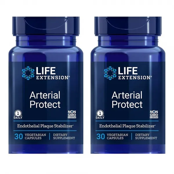 Life Extension 라이프 익스텐션 Arterial Protect 동맥건강 30캡슐 2팩, 2개