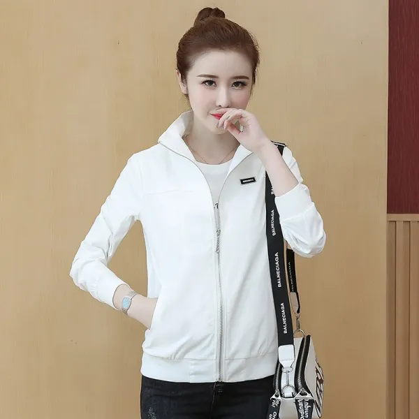 YUNMIHUAXIAN 여성 가을 오버핏 캐주얼 자켓 45370676