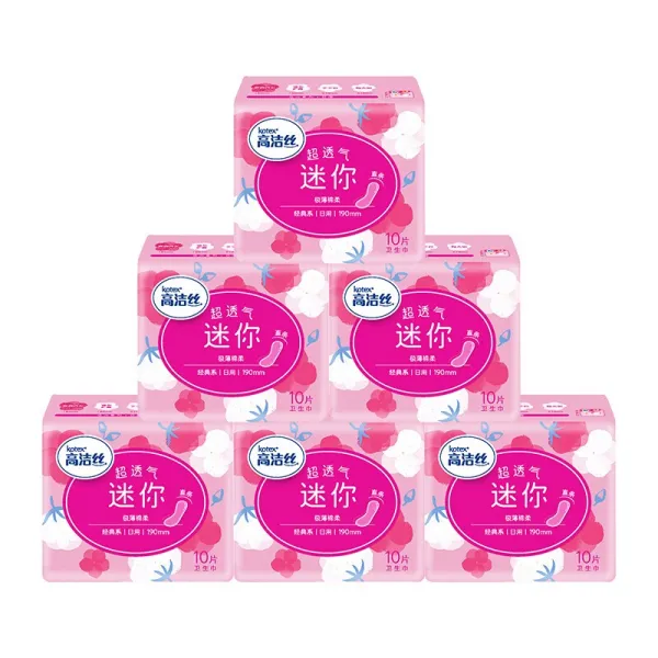 고결사 코텍스 미니 190mm 초박직선 생리대 쿠션 10장 *6가방, 상세페이지 참조