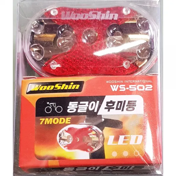 ¶⊙핫딜_a+ 9구 악세서리 자전거 후미등 과세 동글이 Ws502 S‡nh† 1가능 ♬본 상품 선택하기_jyleaders™