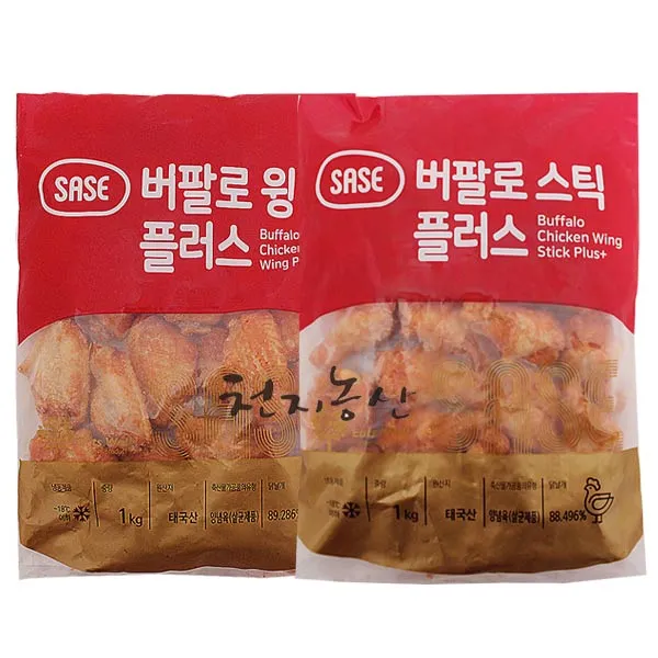 사세 버팔로스틱 1kg+버팔로윙 1kg, 2개, 1kg