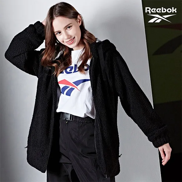 [푸마] [REEBOK] NEW 리복 여성 스노우 플리스 보아자켓 블랙