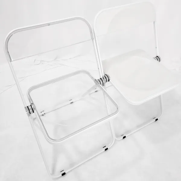 로우벨 투명 의자 인테리어 카페 아크릴 22년 리뉴얼 버전 03.투명 화이트 1개