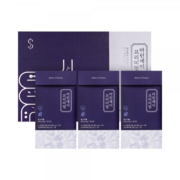 중앙미생물연구소 마린에이 프리미엄 30포*3BOX, 1세트