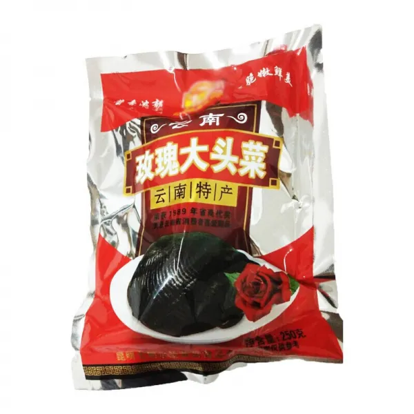 운남 장미 장아찌 장아찌 김치 머리 까맣다 원료 2.0kg 장미 두채 250g/자루*4, 상세페이지 참조