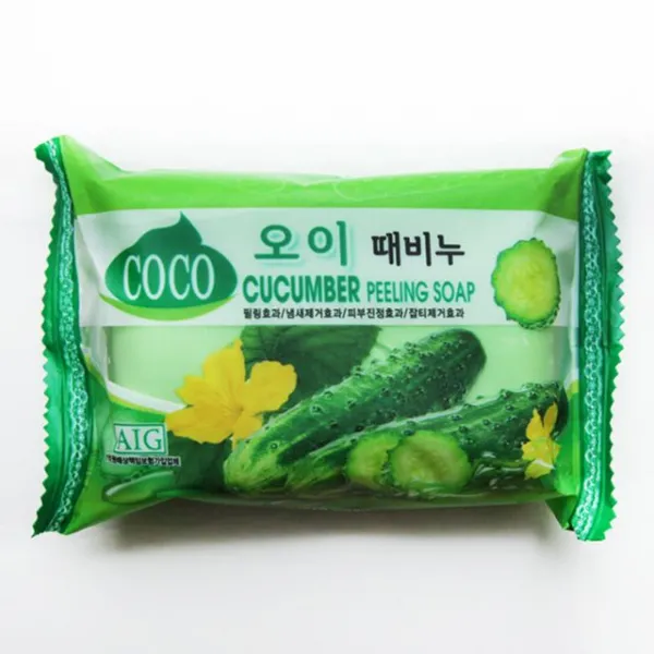 59 e메디치 / 미용비누 오이때비누 1개 때비누 목욕비누 세안비누 미용비누 성원비누 성원때비누 목욕비누, 단일 수량