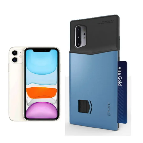  바보사랑 아이폰11 텐더 베이직 카드 범퍼케이스 색상선택:블랙 상세 설명 참조