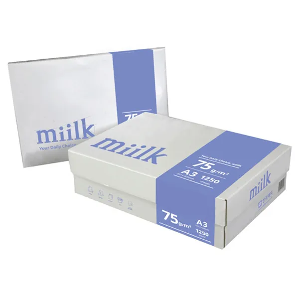[알파] [한국제지] 밀크 복사지 A3 75g 1BOX(1250매), 옵션없음:[2149281]옵션없음