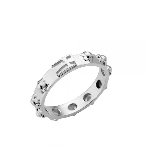 엔주 은묵주반지 성당반지