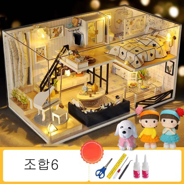 뉴타임즈20 diy 오막살이 다락별장 XT03 A8, 조합6