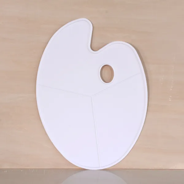 팔레트 국다용도 플라스틱 유화 미술 전용 물분 수채화 아크릴 안료 색조 공구 용품 성인 아동그림 그림공부 용나무 물고기모양, T01-플라스틱 팔레트 30x40cm(1개별포장)