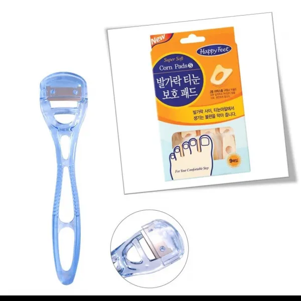 아임홈인 발바닥 티눈 제거 발가락 새끼 물집 밴드 사마귀 손가락 굳은살 손바닥 두피 손톱 머리 등 1개 티눈 제거칼