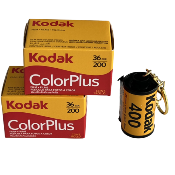 [국내발송] 코닥 컬러플러스 200 36컷 2롤 + 필름키링 1개 세트 구매제한 없음 35mm 컬러필름, 필름키링 1개 증정