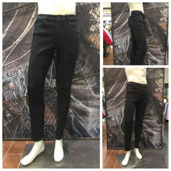 [현대백화점]J.FRJ Jeans(에프알제이)F98M-DP961A 기모 남성 블랙 테이퍼드 청바지