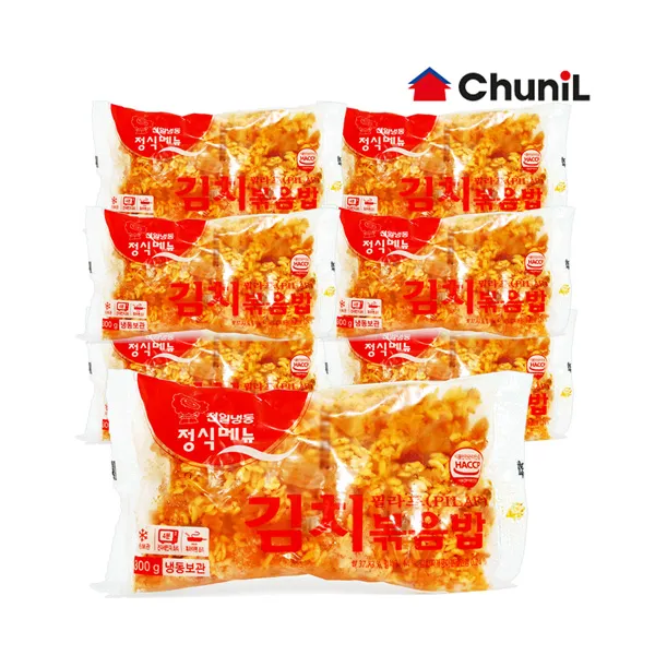 천일 김치 볶음밥 300g 7개 아침식사메뉴, 1