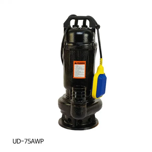 물펌프 물난리 홍수 배수펌프 UDT 수중펌프 자동 1.0HP 단상220V 배수용 + w63D