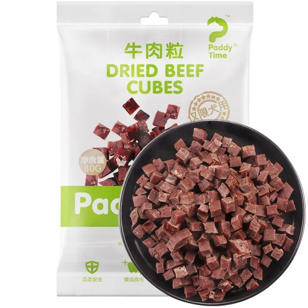 호주 브랜드 패디티임 (paddytime) 개과자용 건견용 칼슘 보충식 육체 영양 중소형견 성유노년견식 개고기 80g, 단일상품