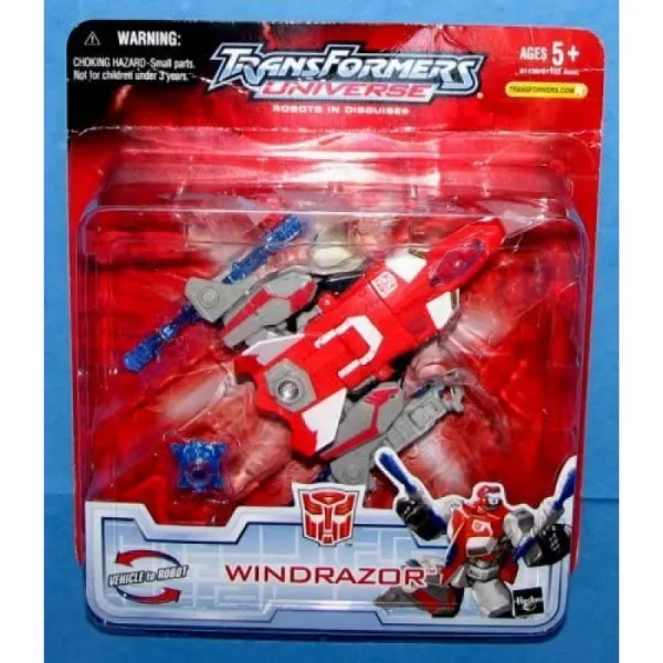 변장 p / n 6479640500 2005 Edition 차량에서 로봇으로의 트랜스포머 Windrazor Universe Robots, 단일상품