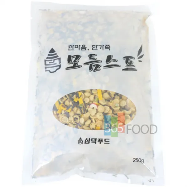 삼덕푸드 모듬스프 250g 1개