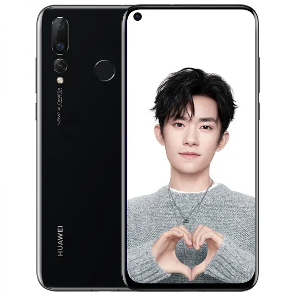 화웨이 신제품 HUAWEI nova 4 극점 풀터치폰 4800만 초광각3 촬영 8GB+128GB 라이트 풀넷 통합카드, 단일상품