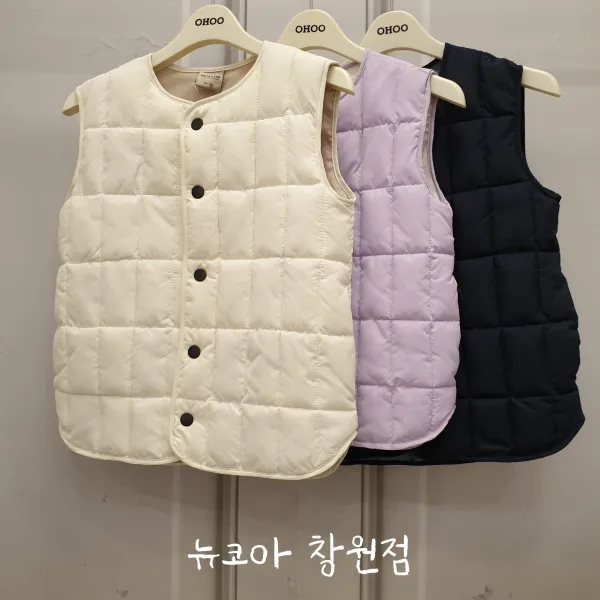 오후(뉴코아 창원점) [9900원] 강추~!꽃샘추위도 걱정없는 조끼 OHVW20151