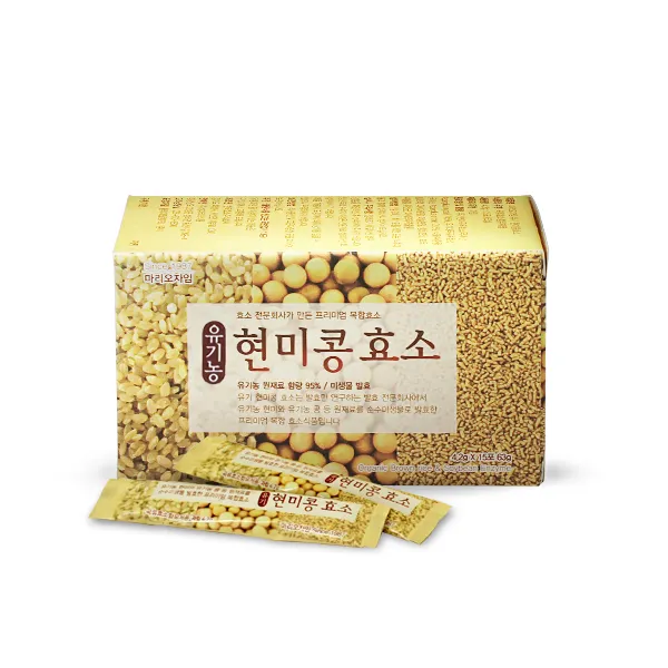 성마리오농장 유기농 현미콩 효소 45포, 189g, 1box