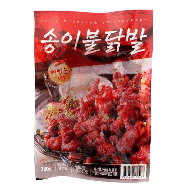 원앙에프엔비 송이불닭발280gx5팩 5개 280g