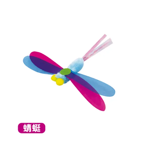 고양이 장난감 낚시대 핸드메이드 장난감 고양이 우드스틱 흰돼지 가게 일본 도격만 고양이스틱 와르랄낚, 단일옵션, 자