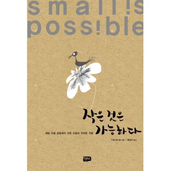 작은 것은 가능하다:채텀 마을 공동체의 작은 모험과 위대한 전환 텍스트
