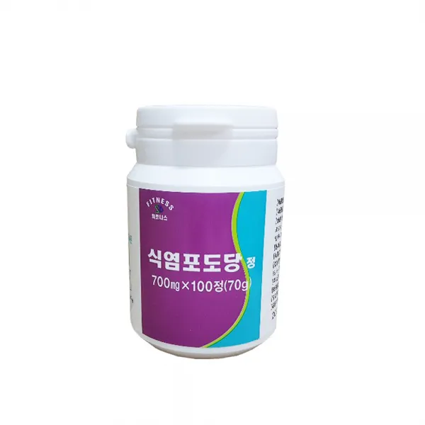 휘트니스 식염포도당 (100정) 1개 여름철잦은야외활동 및 각종스포츠운동시섭취 정제염