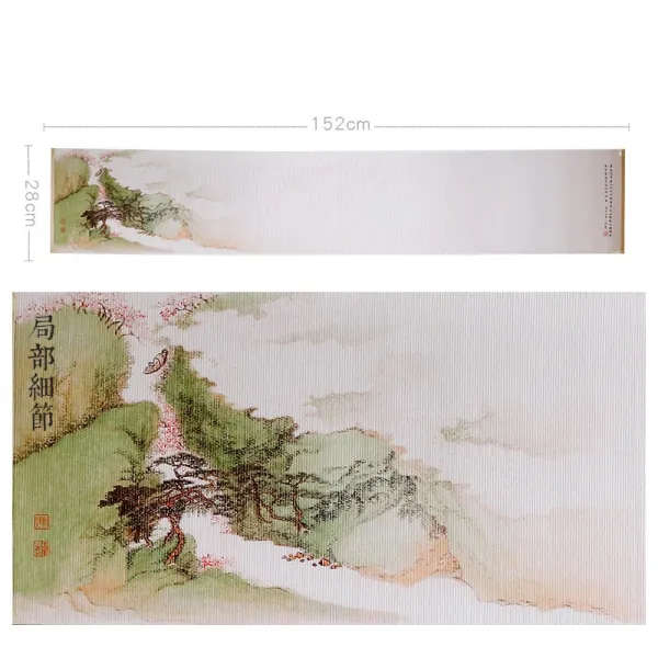 현민샾 근무처 핸드메이드 페인팅 자리 송그림 스타일핏 천 궁푸차 구 다도 영 부품 S03037, 타오시 어정 도모함