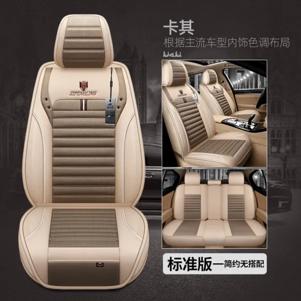 골프스파이크 X80B30/B50/B70바오쥔 560/630전용 전면덮개 자동차시트 사계절 통용 등받이덮개, T07-표준판-카키