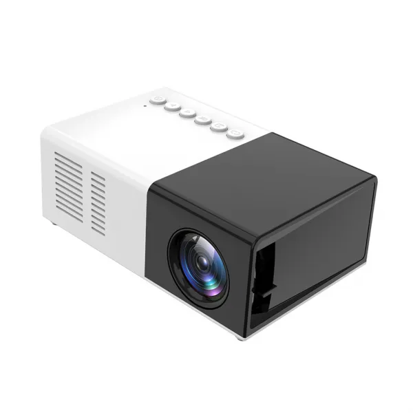ZLD EU 플러그 휴대용 마이크로 프로젝터 홈 시네마 투사기 AV HDMI 입력, 1080P2