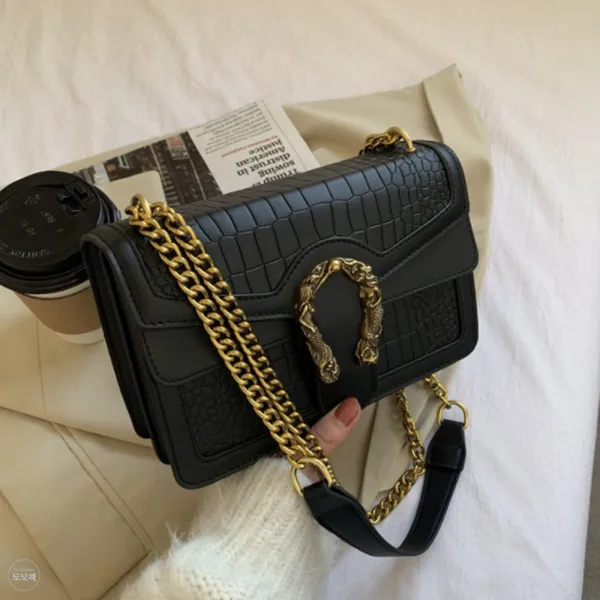 도오빠 여성 가죽 숄더백 토트백 하객패션 스퀘어 여자가방 정장 출근룩 하객룩_티마니