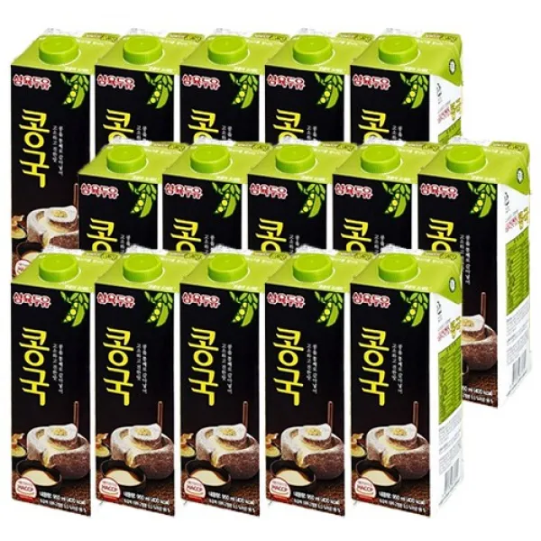 삼육두유 맛있는 두유 콩국 950ml 9팩 콩국물 콩물 콩국수 우뭇가사리 진한 9개